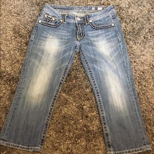 Miss Me Denim Capri Jeans Sz 29